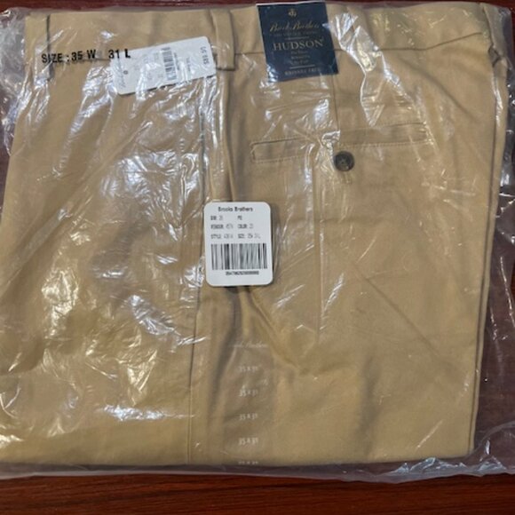 NEW- Brooks Brother Khaki Dress pants